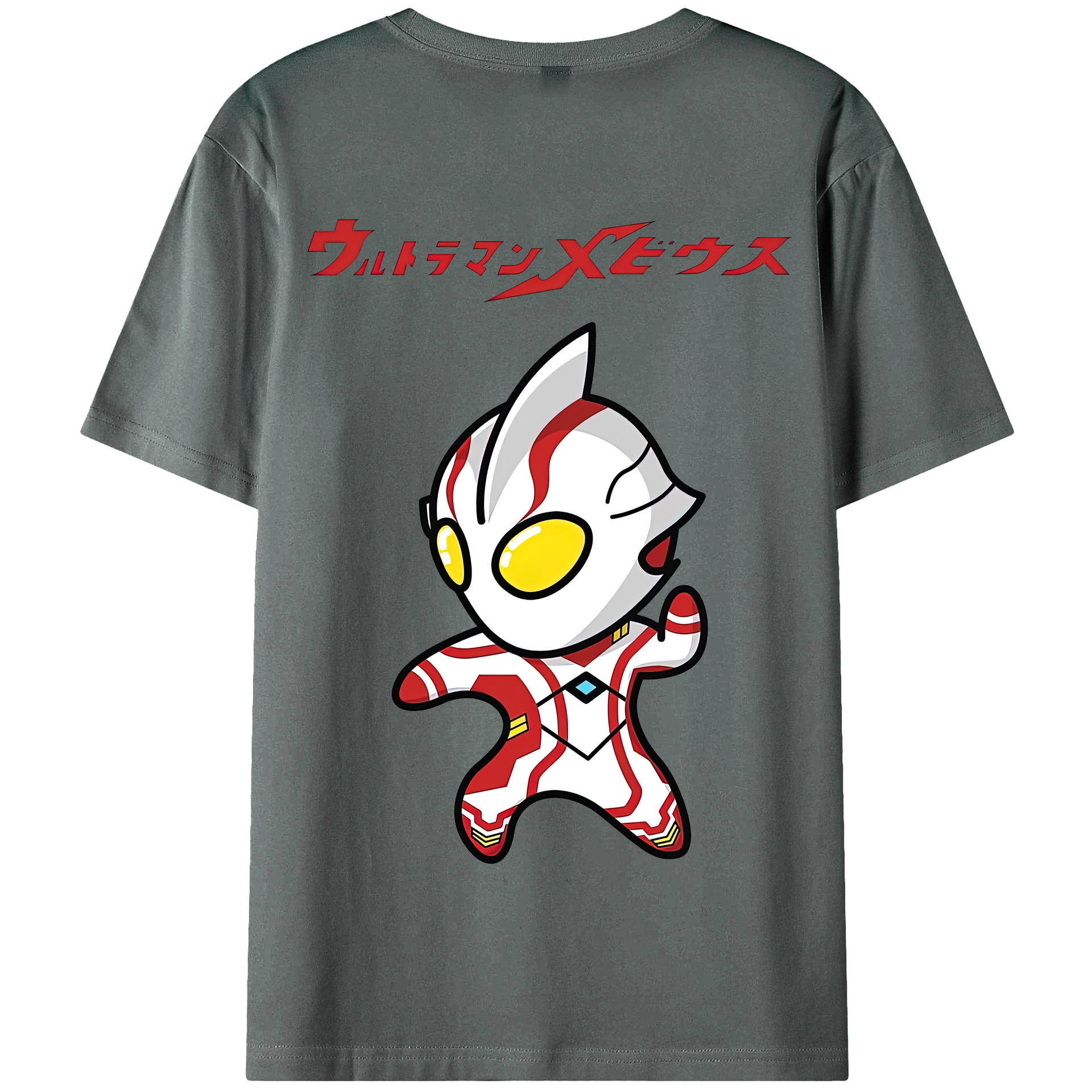 （画像用） ウルトラマン Ultraman 綿100％半袖Tシャツ（背面プリント）